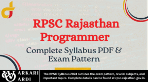 The RPSC Syllabus 2024 outlines the exam pattern, crucial subjects, and important topics. Complete details can be found at rpsc.rajasthan.gov.in.