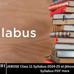 JKBOSE Class 11 Syllabus 2024-25 at jkbose.nic.in | Download Syllabus PDF Here