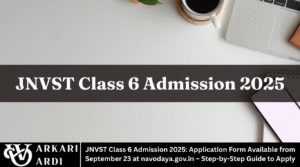 JNVST Class 6 Admission 2025: Application Form Available from September 23 at navodaya.gov.in – Step-by-Step Guide to Apply