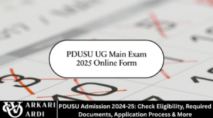 PDUSU Admission 2024-25: Check Eligibility, Required Documents, Application Process & More