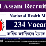 NID Assam Recruitment 2024: New Visiting Medical Officer Vacancies Announced – Apply by October 12, 2024