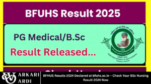 BFHUS Results 2024 Declared at bfuhs.ac.in – Check Your BSc Nursing Result 2024 Now