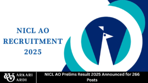 NICL AO Prelims Result 2025 Announced for 266 Posts