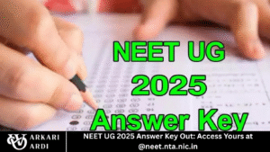 NEET UG 2025 Answer Key Out: Access Yours at @neet.nta.nic.in