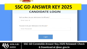 SSC GD Constable Answer Key 2025 Released: Check & Download at @ssc.gov.in