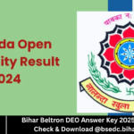 NOU 2024 Results Declared: Download UG & PG Marksheet Online at nou.ac.in