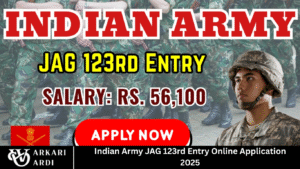 Indian Army JAG 123rd Entry Online Application 2025